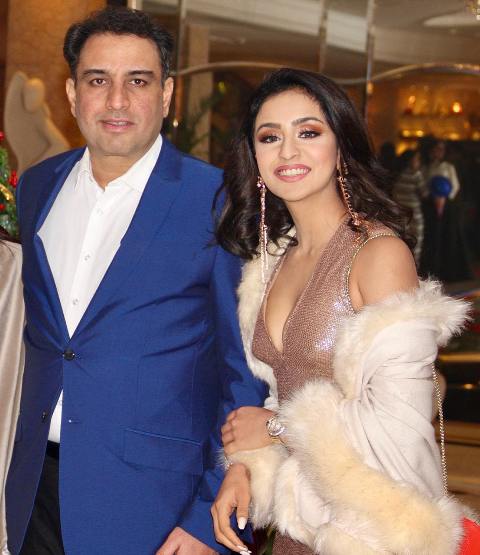 Musskan Sethi with her father