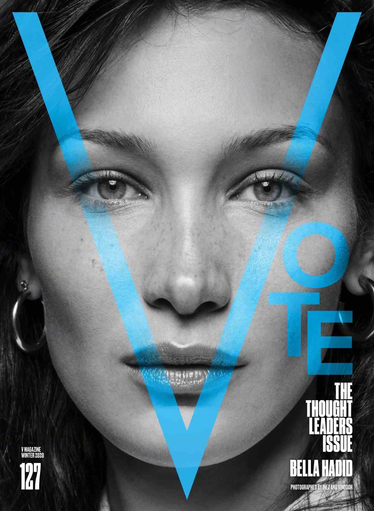 Bella Hadid - V Magazine -The Thought Leaders Issue by Inez & Vinoodh Winter 2020