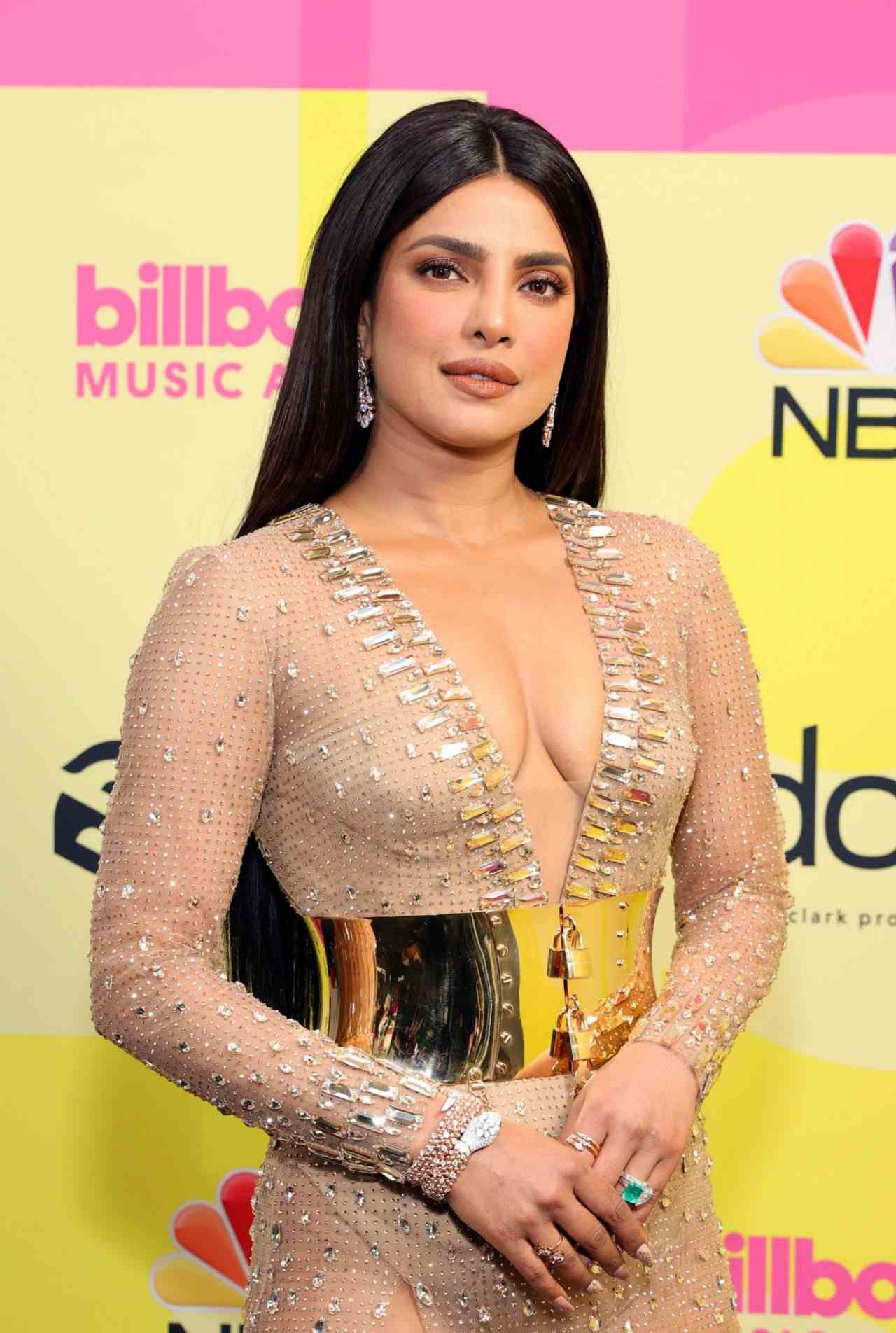 Priyanka Chopra and Nick Jonas - 2021 Billboard Music Awards